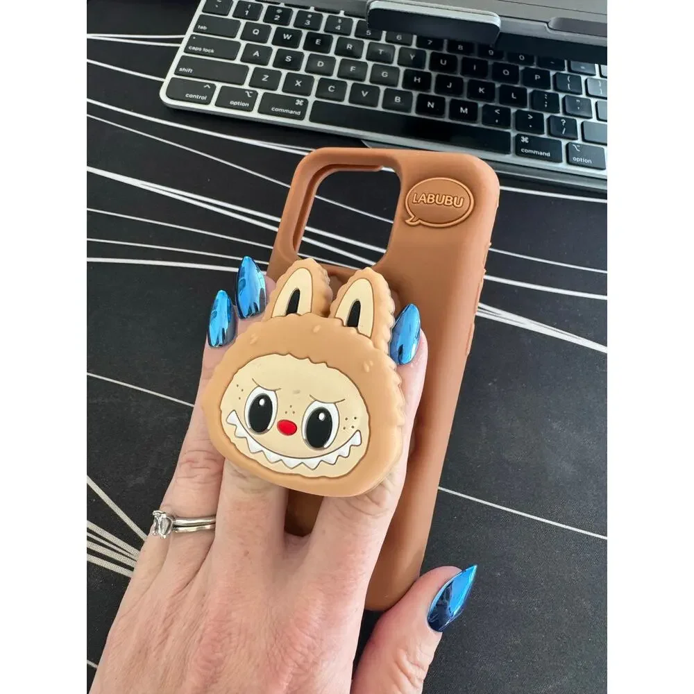 New w/o tags labubu iphone phone case 15 Pro